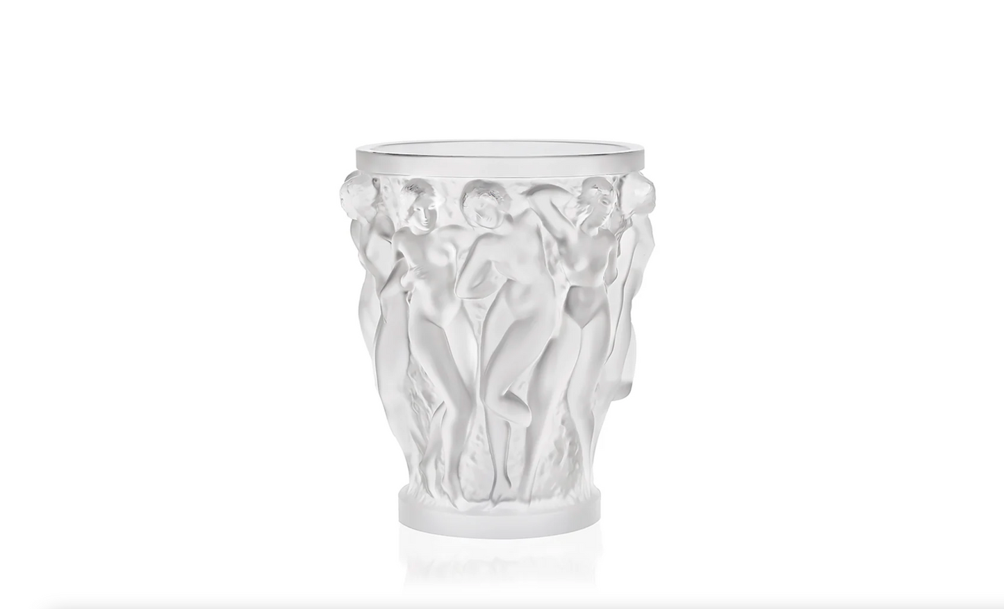 2024 MILLÉSIME BACCHANTES VASE CLEAR CRYSTAL