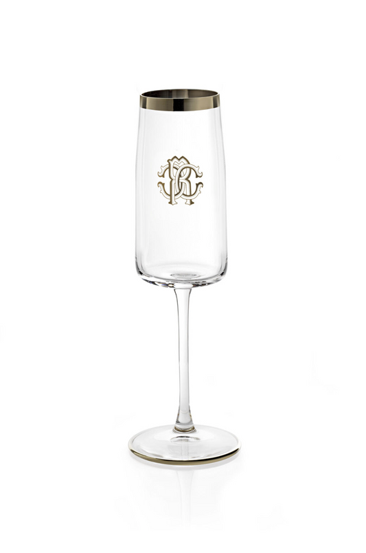 MONOGRAM PALTIN - 2 CHAMPAGNE GOBLETS SET