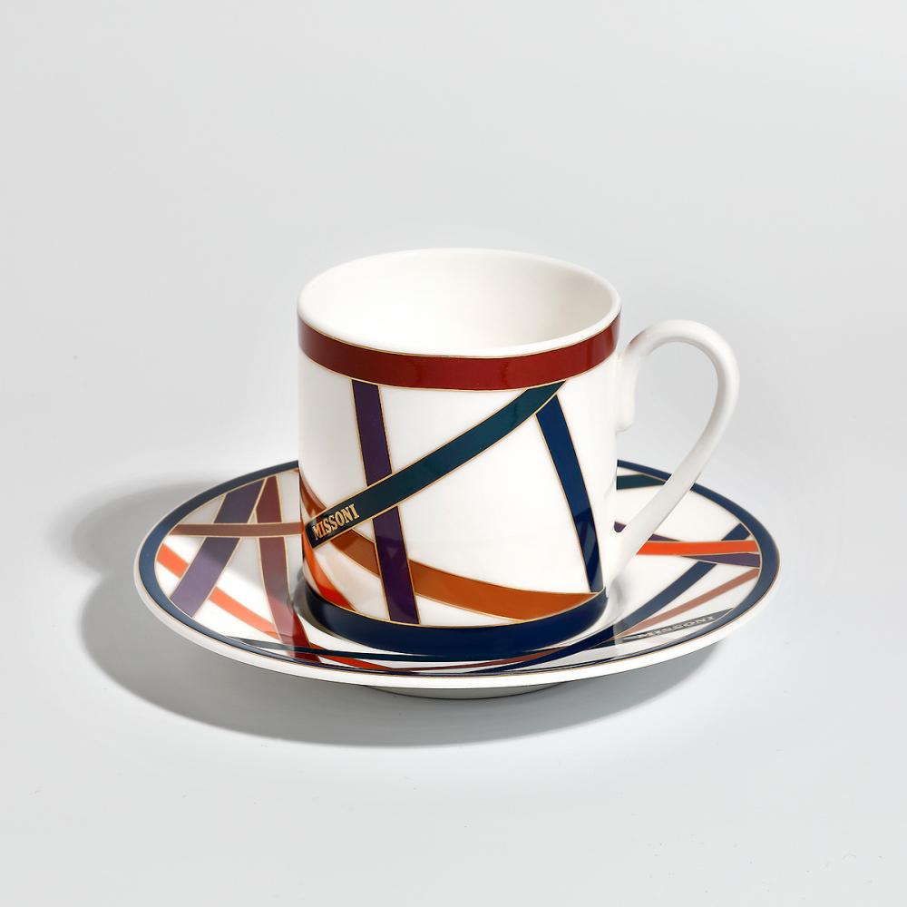 Nastri multicolor set of 2 Tazza Caffè