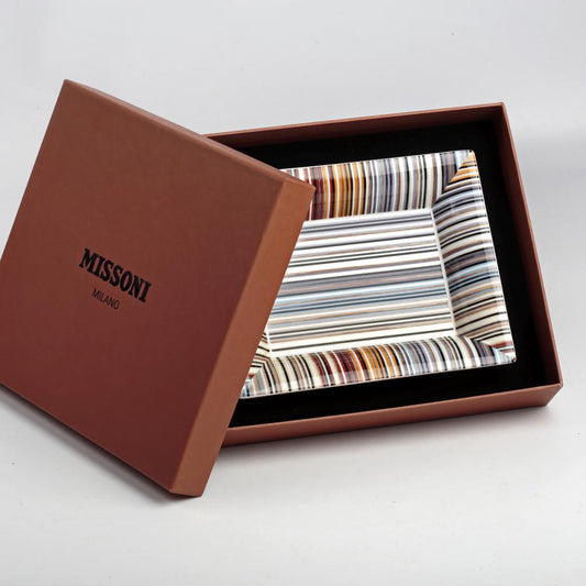 Stripes Jenkins Rectangular Tray